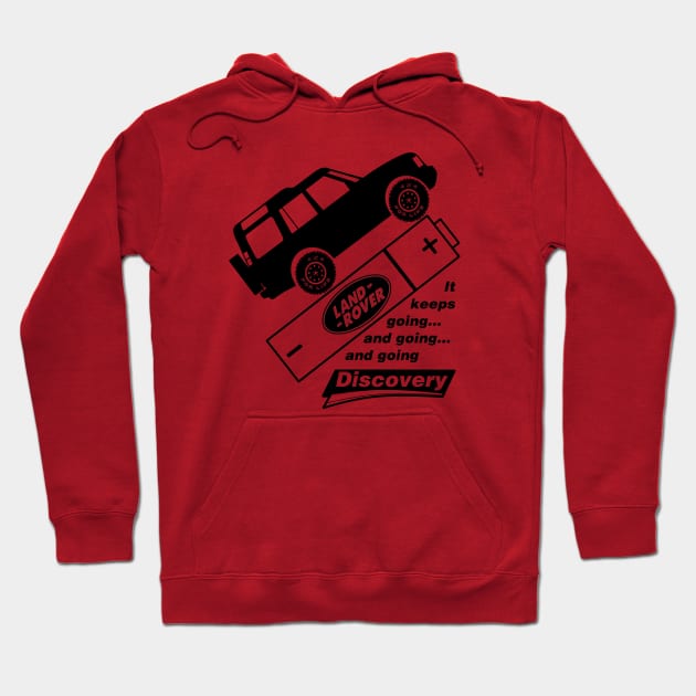 Energizer x Discovery (Parody) Hoodie by FourByFourForLife